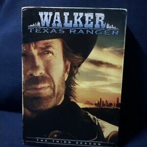 Walker Texas Ranger The Third Season DVD Box Set Chuck Norris 7-Disc CBS DVD